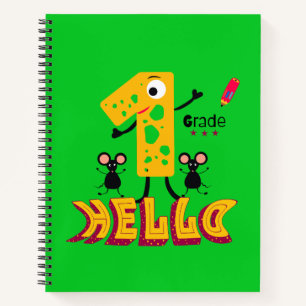 First grade notebook