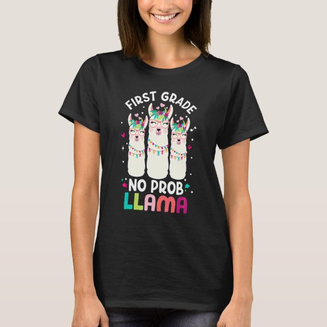 First Grade Squad Teacher Kids Back To School No P T-Shirt (Front)