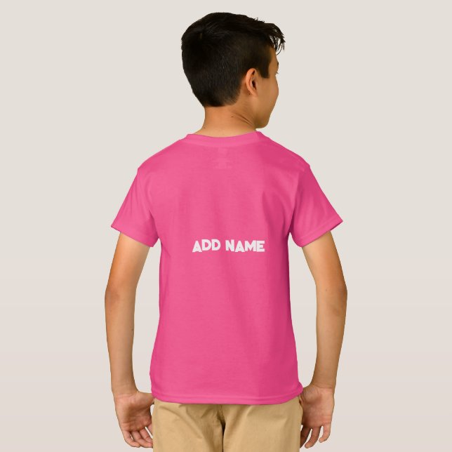 First Grade Student T-Shirt (Back Full)