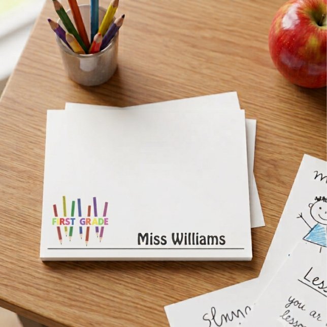 First Grade Teacher Notes (Creator Uploaded)