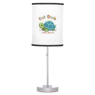 First Grade Turtle-y Awesome 1st Grade Back to Sch Table Lamp