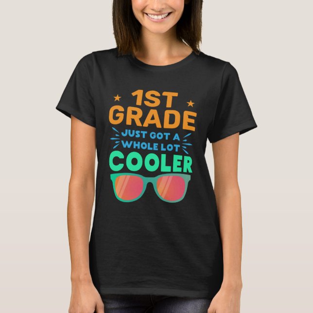First grader outfit back to school  for 1st grade T-Shirt (Front)