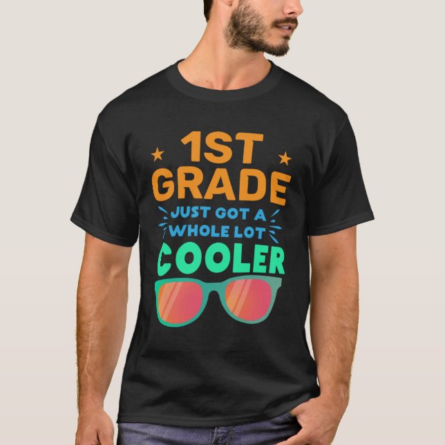 First grader outfit back to school  for 1st grade T-Shirt (Front)