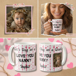 First Grandma Mother's Day: Love You Nanny Coffee Mug