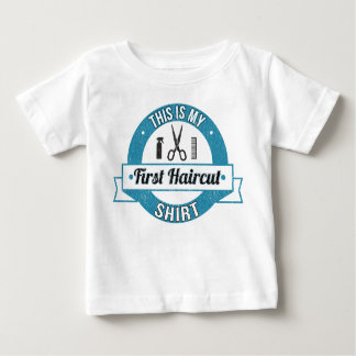 First Haircut Funny Souvenir Baby T-Shirt
