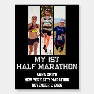 First Half Marathon Foam Board