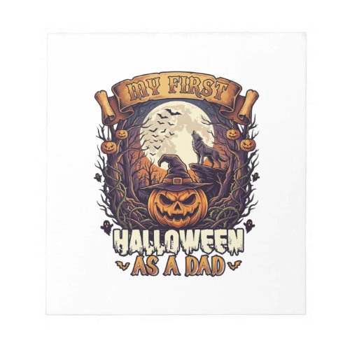 First Halloween As Dad Pumpkin Wolf Moon_1 Notepad