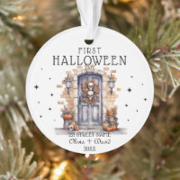 First Halloween At New Home Address Personalized