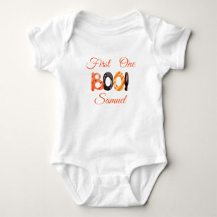 First Halloween Birthday Little Boo Infant T-shirt Baby Bodysuit