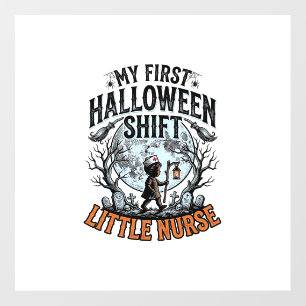 First Halloween Nurse Spooky Moon Infant Costume D Floor Decals