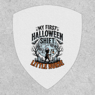First Halloween Nurse Spooky Moon Infant Costume D Patch