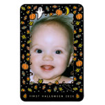 First Halloween Photo Frame Magnet at Zazzle