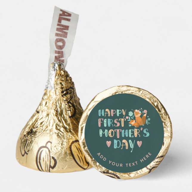 First Happy Mothers Day Boho Easter Custom Hershey®'s Kisses® (Front)