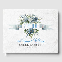 First Holly Communion Guest Book