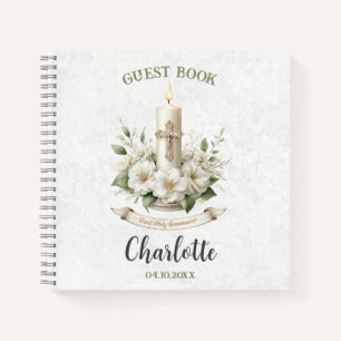 First Holly Communion Guest Book