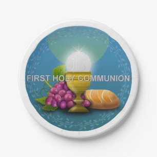 First Holy Communion - 1 Paper Plates