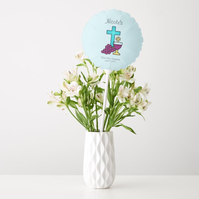 First Holy Communion Balloon (Vase)