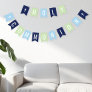 First Holy Communion Blue Green Boy Celebration Bunting Flags