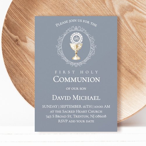 First Holy Communion boy