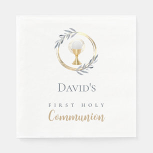 First Holy Communion boy Napkins