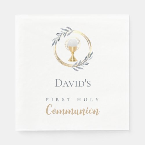First Holy Communion boy