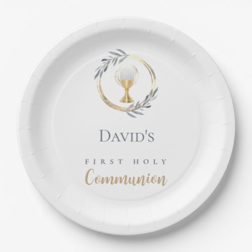 First Holy Communion boy