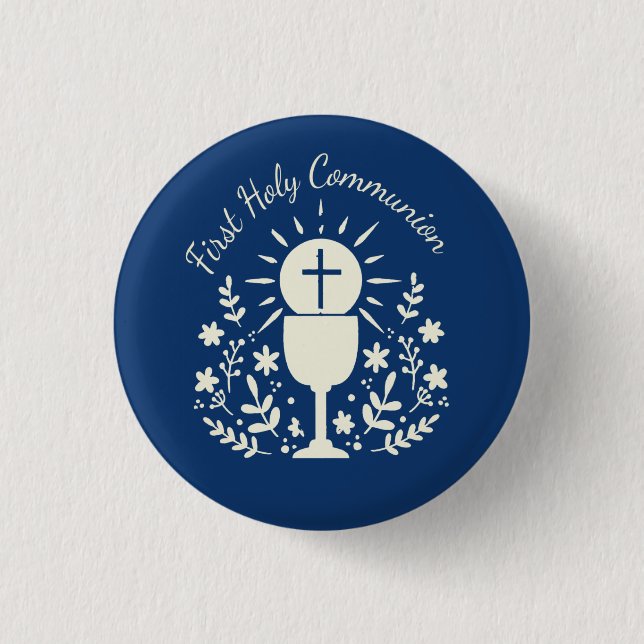 First Holy Communion Button (Front)
