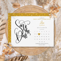 First Holy Communion Calendar Gold Heart