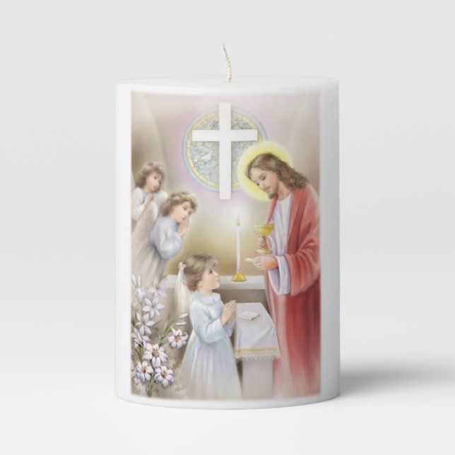 First holy communion candle (Front)