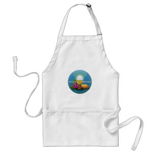 First Holy Communion Chalice and Host Adult Apron