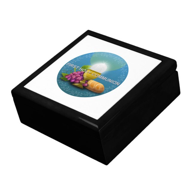 First Holy Communion Chalice and Host Gift Box (Side)