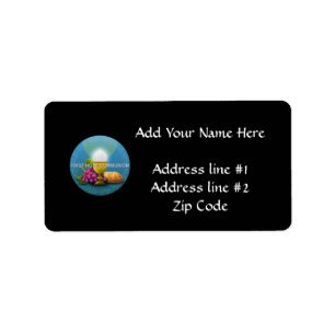 First Holy Communion Chalice and Host Label