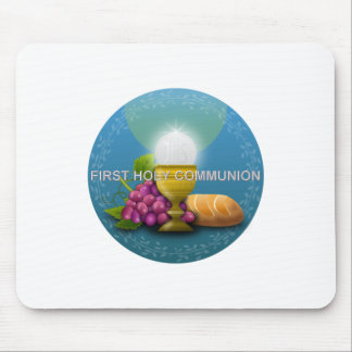 First Holy Communion Chalice and Host Mouse Pad