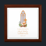 First Holy Communion Custom Rosary Gift Box<br><div class="desc">These custom first holy communion boxes are perfect for girls or boys who are celebrating this sacrament. Perfect for storing rosaries or prayer cards.</div>