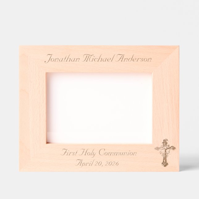First Holy Communion Engraved Frames (Front)