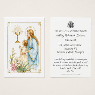 First Holy Communion Eucharistic Devotion