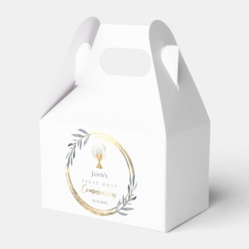 First Holy Communion Favor Box