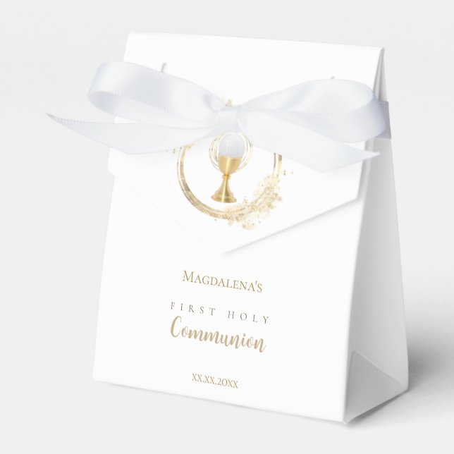 First Holy Communion Favor Box (Front Side)