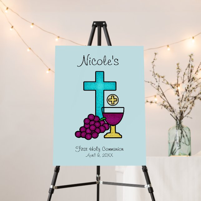 First Holy Communion Foam Board (In Situ (Stand))