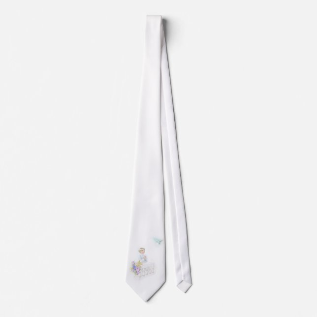 First holy communion for boy tie (Front)