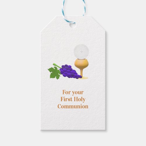First Holy Communion Gift Tags