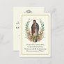 First Holy Communion Guadalupe Prayer  Business Card
