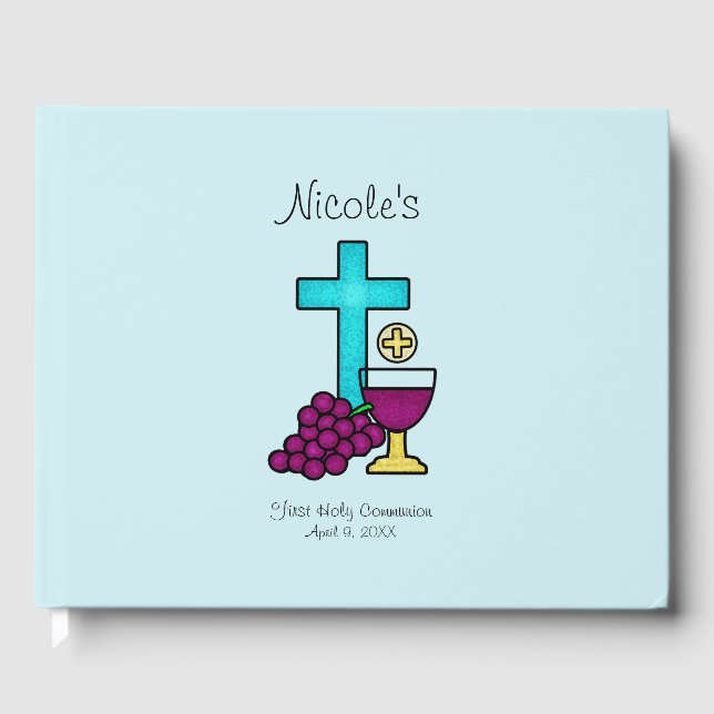 First Holy Communion Guest Book (Front)