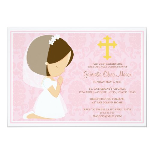 First Holy Communion Invitations 9