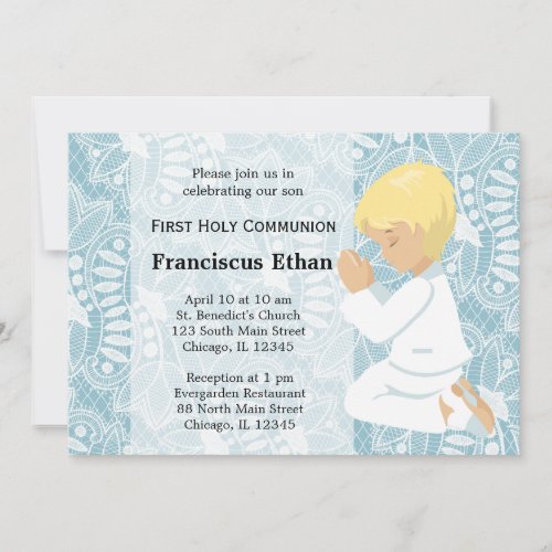 First Holy Communion Invitation