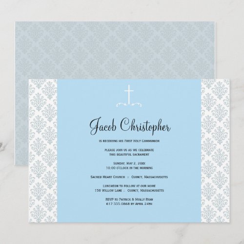 First Holy Communion Invitation