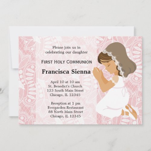 First Holy Communion Invitation