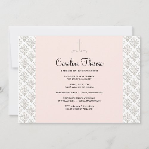First Holy Communion Invitation