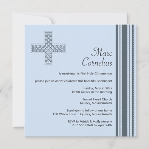 First Holy Communion Invitation