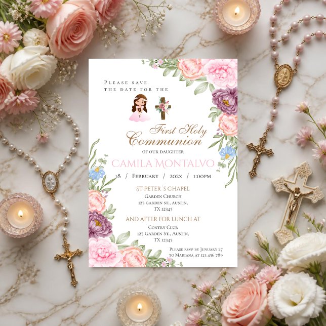 First Holy Communion Invitation (Creator Uploaded)